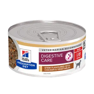 Hill's Prescription Diet i/d Stress Mini Ragout für Hunde mit Hühner- und Gemüsegeschmack
