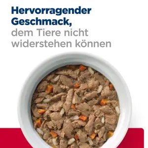 Hill's Prescription Diet c/d Multicare Stress Ragout mit Huhn und zugefügtem Gemüse