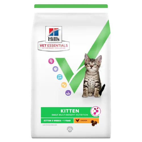 Hill's Vet Essentials MULTI-BENEFIT Kitten Kätzchenfutter mit Huhn