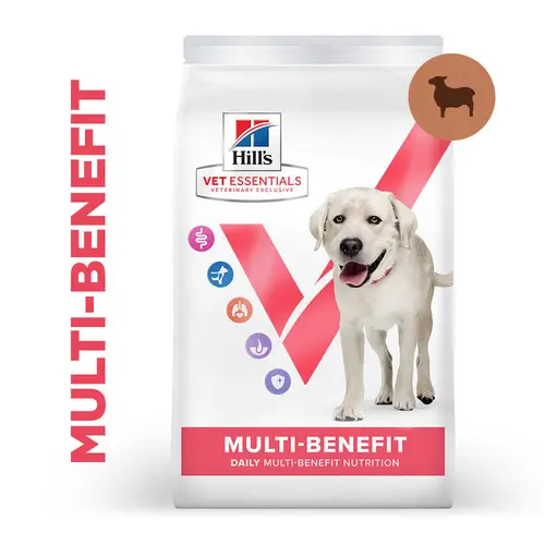 Hill's Vet Essentials MULTI-BENEFIT Adult Large Breed Hundefutter mit Lamm und Reis
