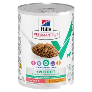 Hill's Vet Essentials MULTI-BENEFIT + Weight Adult Hundefutter mit Huhn und zugefügtem Gemüse