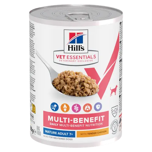 Hill's Vet Essentials MULTI-BENEFIT Mature Adult Hundefutter mit Huhn