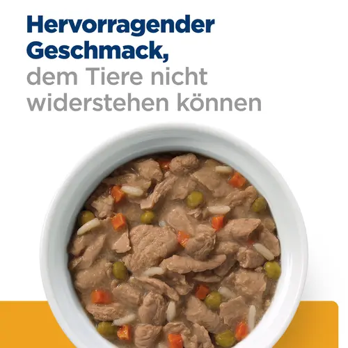 Hill's Prescription Diet c/d Multicare Ragout für Hunde mit Huhn und zugefügtem Gemüse
