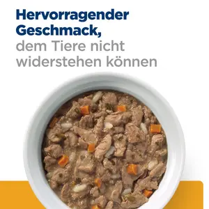 Hill's Prescription Diet c/d Multicare Ragout für Katzen mit Huhn und zugefügtem Gemüse