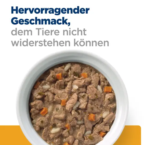 Hill's Prescription Diet c/d Multicare Ragout für Katzen mit Huhn und zugefügtem Gemüse