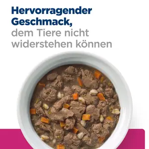 Hill's Prescription Diet Gastrointestinal Biome Ragout für Katzen mit Huhn und zugefügtem Gemüse