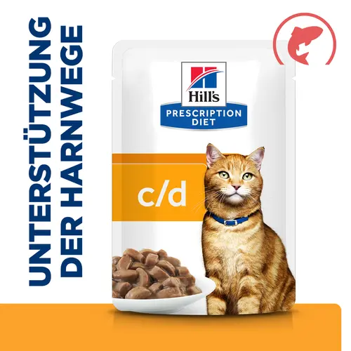 Hill's Prescription Diet c/d Multicare Katzenfutter mit Lachs