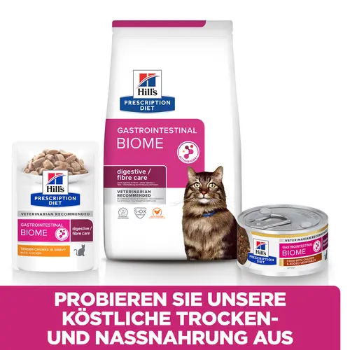 Hill's Prescription Diet Gastrointestinal Biome Katzenfutter mit Huhn