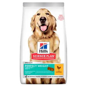 Hill’s Science Plan Perfect Weight Large Breed Adult Hundefutter mit Huhn