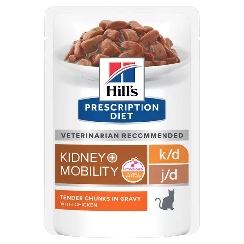 Hill's Prescription Diet k/d + Mobility Katzenfutter mit Huhn