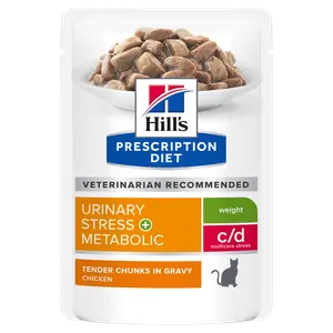 Hill's Prescription Diet c/d Multicare Stress + Metabolic Katzenfutter mit Huhn