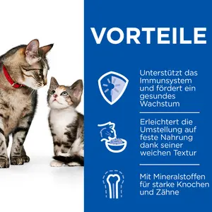 Hill's Science Plan Kitten & Mother Tender Mousse für Katzen mit Huhn und Truthahn