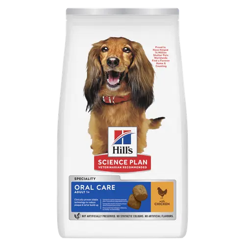 Hill's Science Plan Oral Care Adult Hundefutter mit Huhn