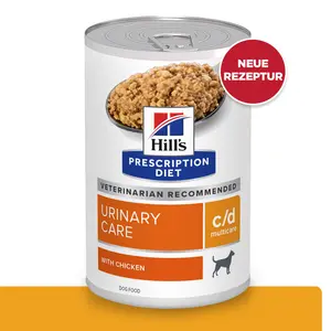 Hill's Prescription Diet c/d Multicare Nassfutter für Hunde mit Huhn