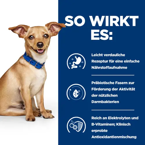 Hill's Prescription Diet i/d Ragout für Hunde mit Huhn und zugefügtem Gemüse