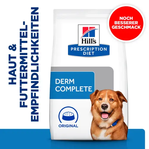 Hill's Prescription Diet Derm Complete Hundefutter mit Ei