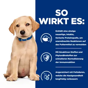 Hill's Prescription Diet Derm Complete Puppy Welpenfutter mit Ei