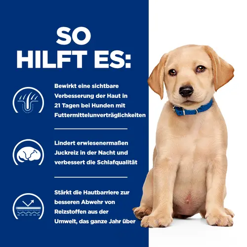 Hill's Prescription Diet Derm Complete Puppy Welpenfutter mit Ei