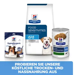 Hill's Prescription Diet d/d Hundefutter mit Ente und Reis