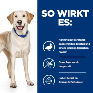 Hill's Prescription Diet d/d Hundefutter mit Ente und Reis