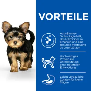 Hill's Science Plan Perfect Digestion Small & Mini Puppy Welpenfutter mit Huhn & braunem Reis