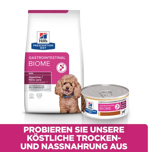 Hill's Prescription Diet Gastrointestinal Biome Mini Hundefutter mit Huhn