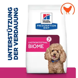 Hill's Prescription Diet Gastrointestinal Biome Mini Hundefutter mit Huhn