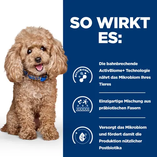 Hill's Prescription Diet Gastrointestinal Biome Mini Hundefutter mit Huhn