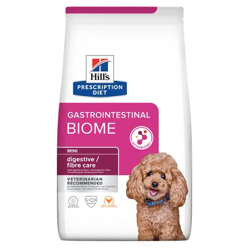 Hill's Prescription Diet Gastrointestinal Biome Mini Hundefutter mit Huhn