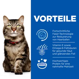 Hill's Science Plan Hairball & Perfect Coat Adult Cat Food mit Huhn