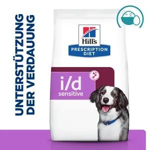 Hill's Prescription Diet i/d Sensitive Hundefutter mit Ei und Reis