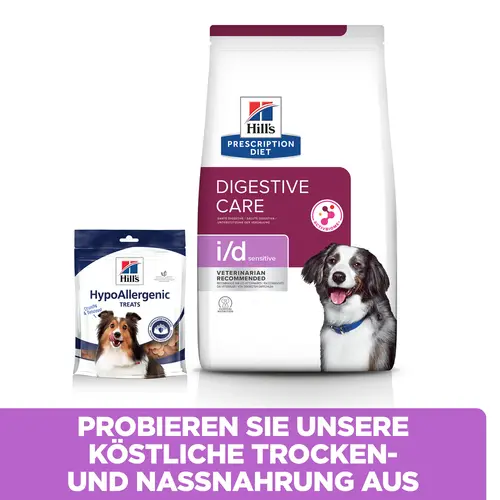 Hill's Prescription Diet i/d Sensitive Hundefutter mit Ei und Reis
