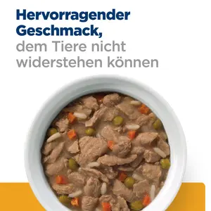 Hill's Prescription Diet c/d Multicare Ragout für Hunde mit Huhn und zugefügtem Gemüse