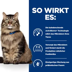 Hill's Prescription Diet Gastrointestinal Biome Ragout für Katzen mit Huhn und zugefügtem Gemüse