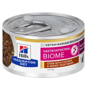 Hill's Prescription Diet Gastrointestinal Biome Ragout für Katzen mit Huhn und zugefügtem Gemüse