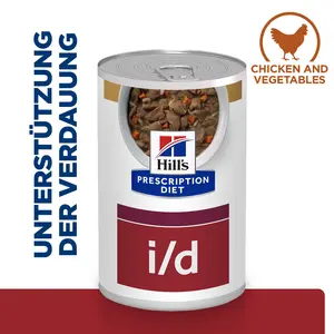 Hill's Prescription Diet i/d Ragout für Hunde mit Huhn und zugefügtem Gemüse