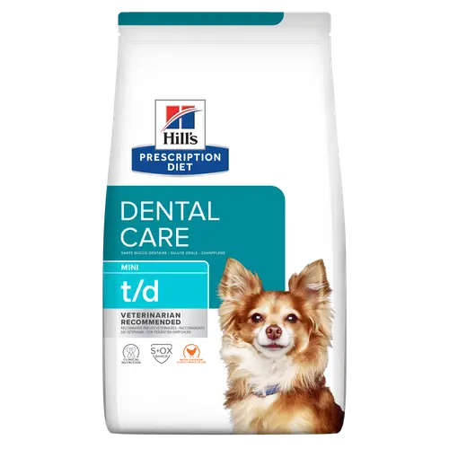 Hill's Prescription Diet t/d Mini Hundefutter mit Huhn