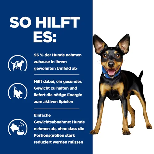 Hill's Prescription Diet Metabolic Mini Hundefutter mit Huhn