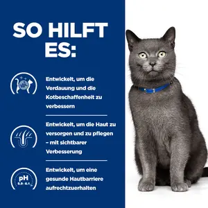 Hill's Prescription Diet d/d Katzenfutter mit Ente und grünen Erbsen