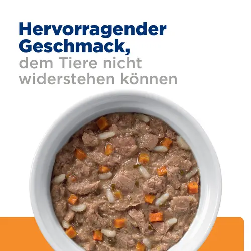 Hill's Prescription Diet k/d Ragout für Katzen mit Thunfisch und zugefügtem Gemüse