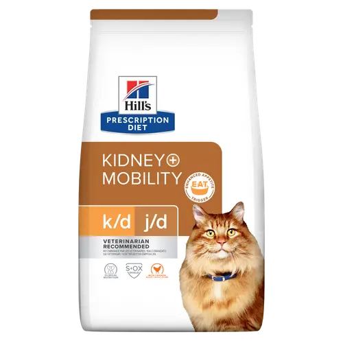 Hill's Prescription Diet k/d + Mobility Katzenfutter mit Huhn