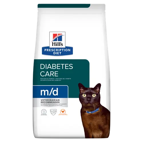 Hill's Prescription Diet m/d Katzenfutter mit Huhn
