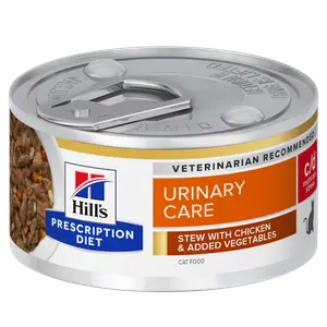 Hill's Prescription Diet c/d Multicare Stress Ragout mit Huhn und zugefügtem Gemüse