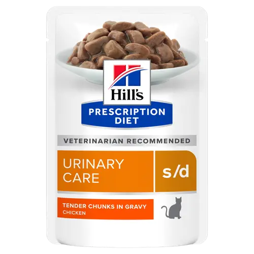 Hill's Prescription Diet s/d Nassfutter für Katzen mit Huhn