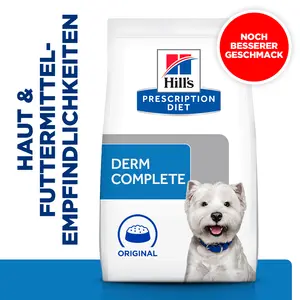 Hill's Prescription Diet Derm Complete Mini Hundefutter mit Ei