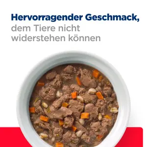 Hill's Prescription Diet Gastrointestinal Biome Stress Ragout für Katzen mit Huhn & zugefügtem Gemüse