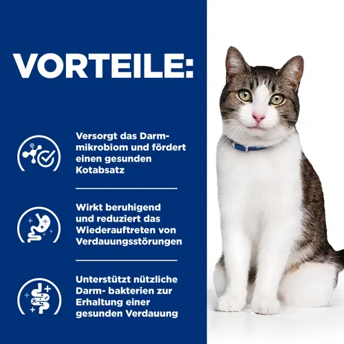Hill's Prescription Diet Gastrointestinal Biome Stress Ragout für Katzen mit Huhn & zugefügtem Gemüse