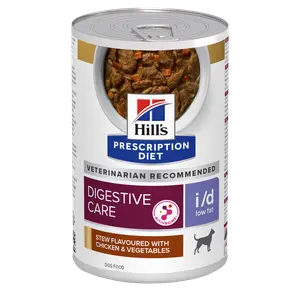 Hill's Prescription Diet i/d Low Fat Ragout für Hunde mit Hühner- und Gemüsegeschmack