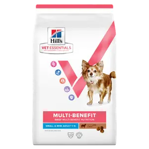 Hill's Vet Essentials MULTI-BENEFIT Adult Small & Mini Hundefutter mit Lamm und Reis