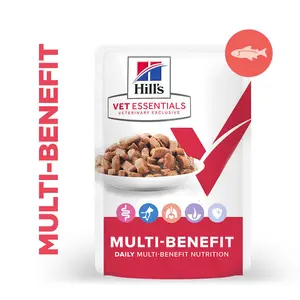 Hill's Vet Essentials MULTI-BENEFIT Adult Katzenfutter mit Lachs